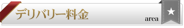 デリバリー料金【スマホ版】